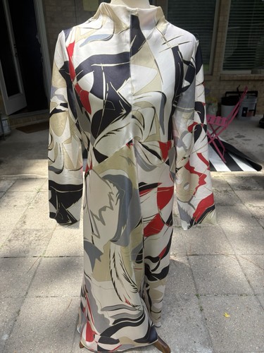 Abito zara midi geometrico - zara,