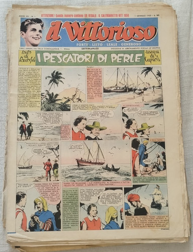Vittorioso anno 1950 annata - il,