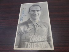 FIORENZO MAGNI squadra WILIER TRIESTINA Ciclismo cartolina epoca autografata