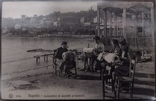 1910 - Rapallo - Lavoratrici di merletti al tombolo