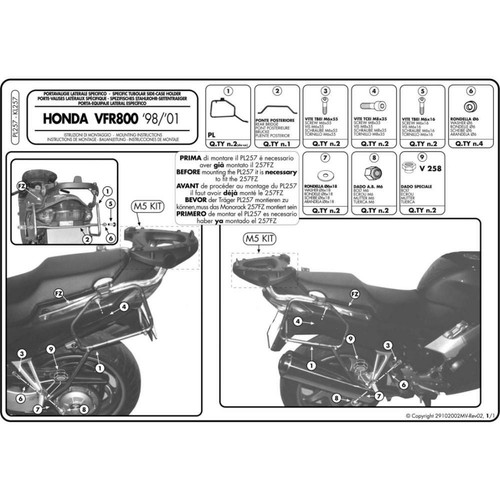 Givi pl257 telai laterali - telai,