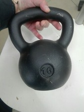  KETTLEBELL 16 KG  IN GHISA