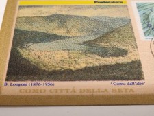 Il Primo Francobusta In Seta