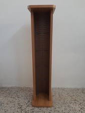 TORRE PORTA CD/DVD in legno (50 posti)
