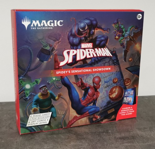 Marvel spiderman scene box - spiderman,