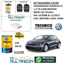 KIT TAGLIANDO 3 FILTRI OLIO