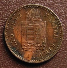 Austria. Ungheria. 1 Krajczar