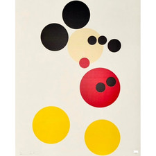 DAMIEN HIRST: Litografia a colori limitata a 250 copie, firmata, 87x69,9cm
