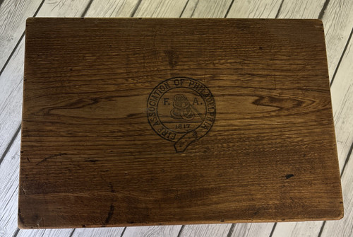 Antica scatola legno 1817 - scatola, in