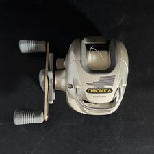 Mulinello Shimano Bantam Chromica CM-200A Baitcasting Buone Condizioni Mulinello Liscio