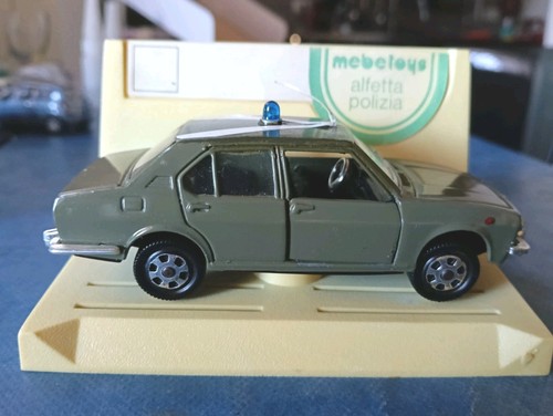 Mebetoys alfetta polizia 43 - mebetoys,