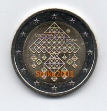 2 EURO COMMEMORATIVO LITUANIA 2024 FDC Giardini di Paglia