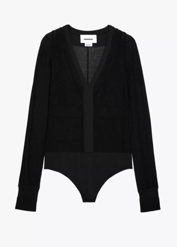 Body zara nero narciso - body,