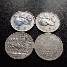 LOTTO MONETE 2 IN ARGENTO 835