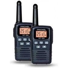 Proxel ricetrasmettitore RT-30 coppia PMR446 UHF + 2 Microfono/Auricolari standa