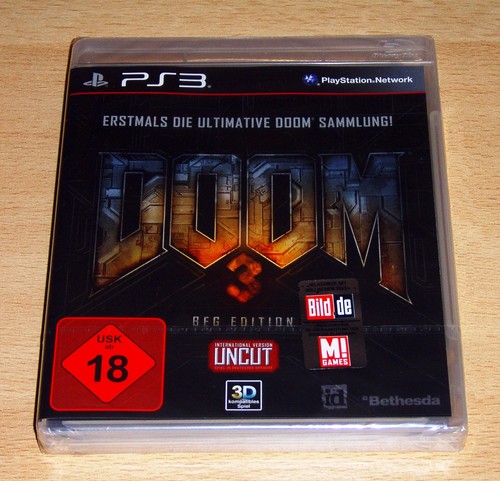 Doom uncut bfg edition ps3 - doom,