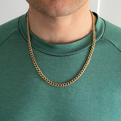 Collana catena uomo 5mm - catena,