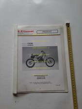 Kawasaki KX 250 - 80 cartella stampa 1984 originale genuine press kit 
