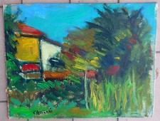 QUADRO DIPINTO AD OLIO FIRMATO