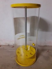 Porta coni gelato professionale girevole. In plexiglass.