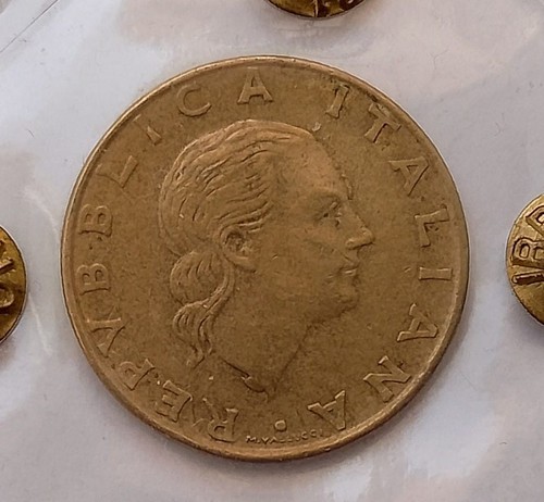 Repubblica italiana 200 lire - repubblica,