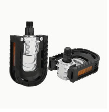 PEDALI bici bicicletta mtb corsa e bike  fat bike CTB PIEGHEVOLI NYLON ALLUMINIO