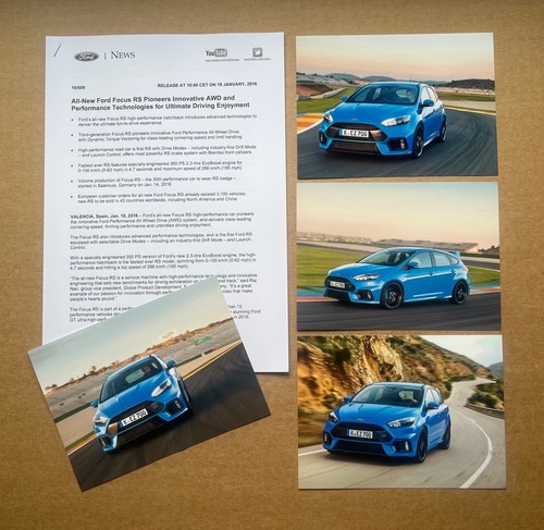 Mk3 ford focus press - mk3, rs