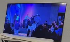 Flat Screen LED TV Black
