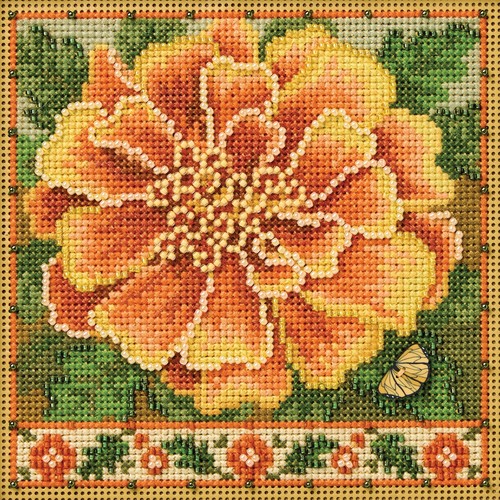 Kit punto croce calendula - , mill
