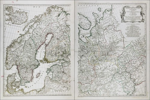 Mappa scandinavia russia - mappa,