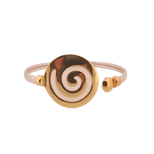 Bracciale spirale argento - a,
