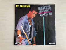 Eros Ramazzotti _ Adesso Tu / Un Nuovo Amore _ Vinile 45giri 7" _ 1986 Clever FR
