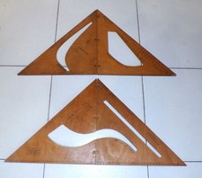 2 SQUADRE Rapportatore da sarto LE GRAND CHIC GIUSEPPE PERAZZOLO calzoni maniche