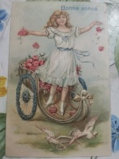 Buon Annee' Bambina In Rilievo