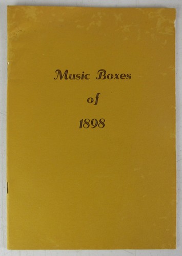 Music boxes 1898 - music,