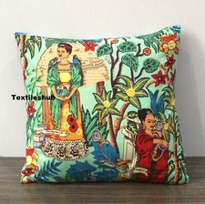 Federa cuscino indiano verde