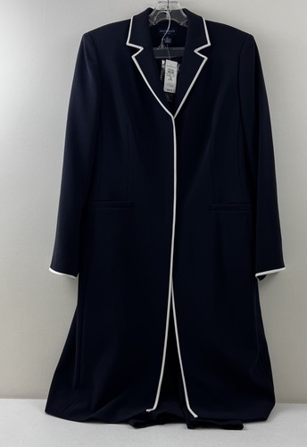 Giacca lunga blu navy - , ann