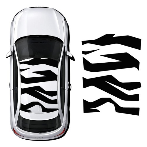 Adesivi tetto zebra - tetto,
