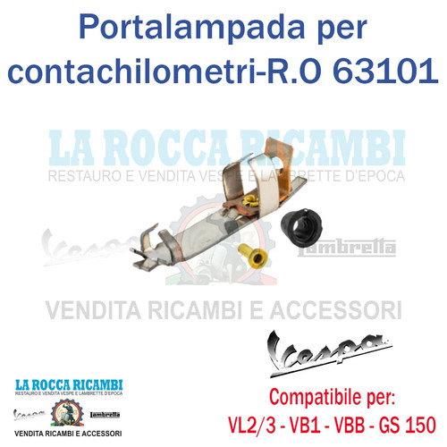 Portalampada contachilometri - portalampada,