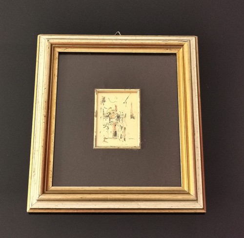 Quadro con litografia - , in