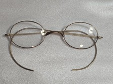 Antique A.O. Co Gold Filled Spectacles Glasses Oval Lens Circa 1900s