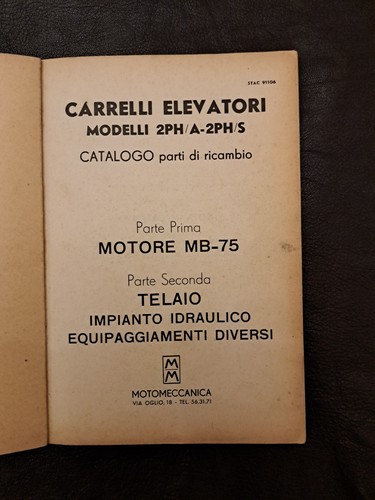 Catalogo parti ricambio - di,