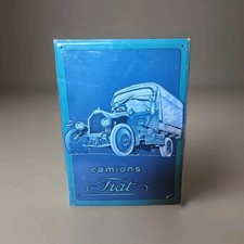 Fiat Camions Insegna Pubblicitaria D'epoca Riproduzione Hachette 24x34