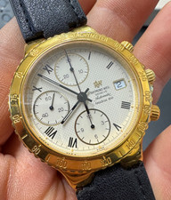 Raymond Weil Referenza 7715 Automatic Chronograph Gold Case PL