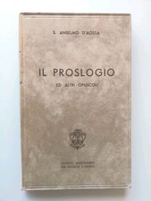 Il Proslogio ed altri opuscoli