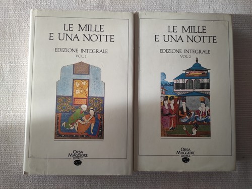 Mille una notte - una, volumi