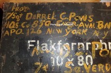 STENCIL WW2 GERMAN 10x80 Flak