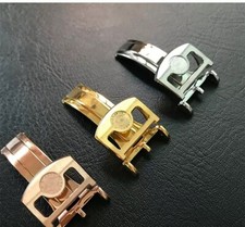 Fibbia deployante in acciaio