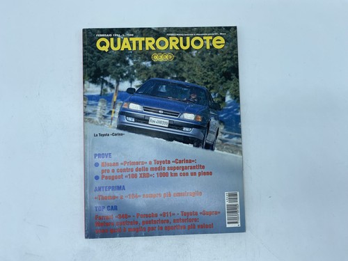 Rivista quattroruote annata - rivista,