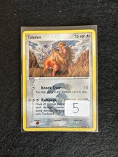 TAUROS 16/112 FIRE RED & LEAF GREEN ROSSO FUOCO VERDE FOGLIA CARD POKEMON ENG